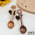 Joe’s Woodworks cat paw wooden spoon in walnut and cherry wood