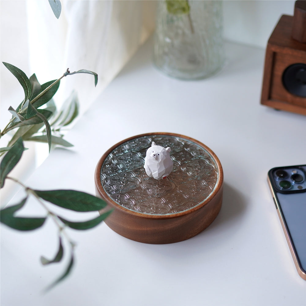 Pipimu Bear Jar displayed as a decorative desk organizer and gift